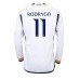 Real Madrid Rodrygo Goes #11 Replika Hemma matchkläder 2023-24 Långa ärmar